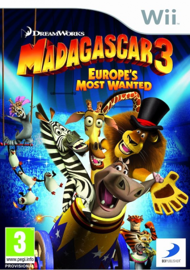 Madagascar 3: Europes Most Wanted (WII)