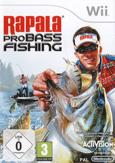 Rapala Pro Bass Fishing 2010 + prút (WII)