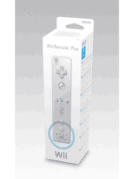 Wii diaľkový ovládač so zabudovaným Motion Plus (pre Wii a WiiU) (biely) (WIIU)