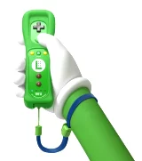 WiiU diaľkový ovládač (Luigi Edition)