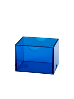 Krabička na karty Dragon Shield - Clear Blue (Strongbox 100+)