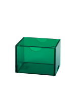 Krabička na karty Dragon Shield - Clear Green (Strongbox 100+)