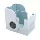Krabička na karty Dragon Shield - Lock System Dragon Box 100+ - White & Aqua - Krabičky na karty