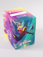 Krabička na karty Gamegenic - Magic: The Gathering Soft Crate 80+ Spider-Man/Spider-Gwen