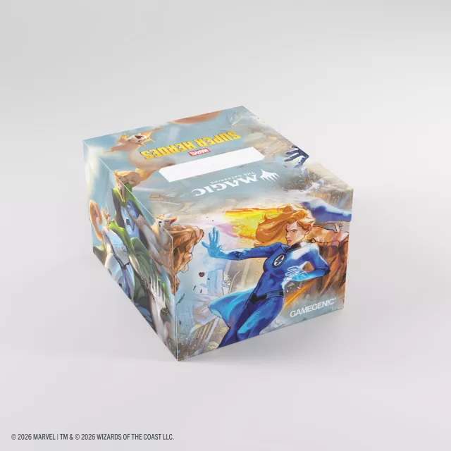 Krabička na karty Gamegenic - Marvel Super Heroes - Soft Crate 100+ XL Sideloading The Fantastic Four/Go Nuts! - Magic The Gathering