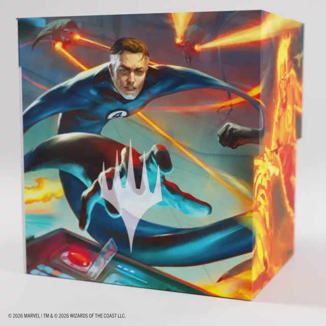 Krabička na karty Gamegenic - Marvel Super Heroes - Soft Dynacrate 100+ XL Sideloading The Fantastic Four Unleashed - MTG: Marvel Super Heroes