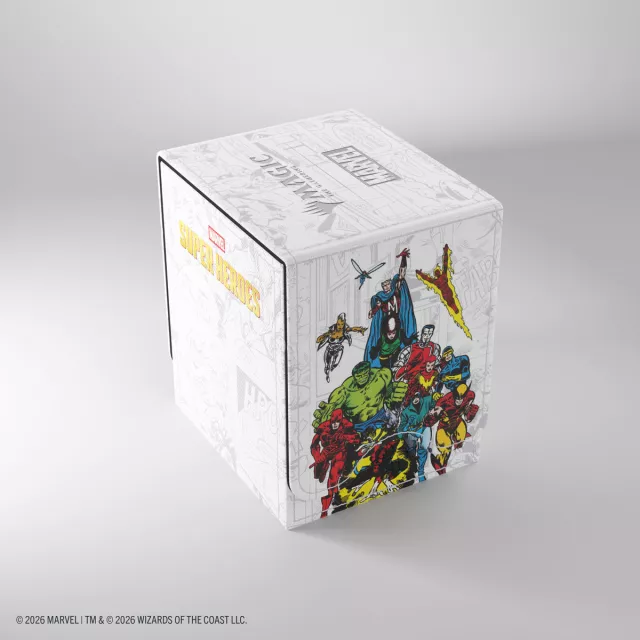 Krabička na karty Gamegenic - Marvel Super Heroes - Squire 100+ XL Convertible Marvel Age - Magic The Gathering