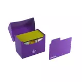 Krabička na karty Gamegenic - Side Holder 80+ Purple - Krabičky na karty