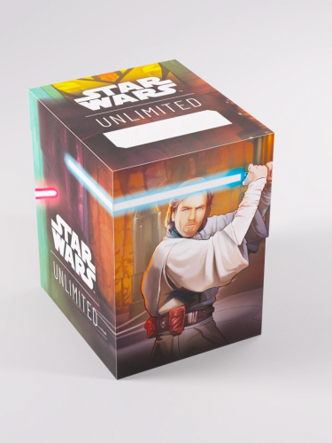 Krabička na karty Gamegenic - Star Wars: Unlimited Soft Crate Obi-Wan/Darth Maul