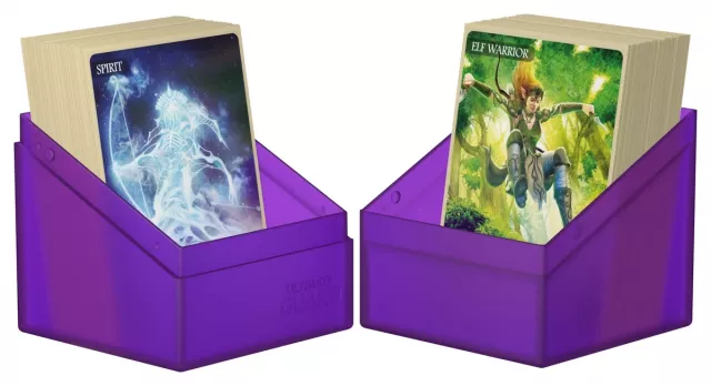 Krabička na karty Ultimate Guard - Boulder 100+ Amethyst - Zberateľská kartová hra TCG