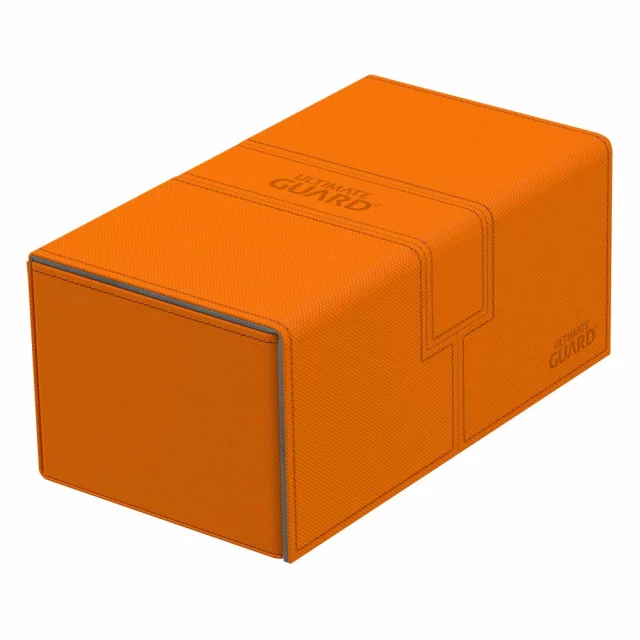 Krabička na karty Ultimate Guard - Twin FlipNTray Deck Case 200+ Standard Size XenoSkin Orange