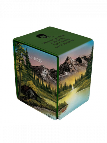Krabička na karty Ultra PRO - Bob Ross: Mountain Retreat Alcove Flip