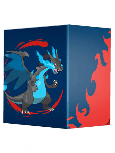 Krabička na karty Ultra Pro - Pokémon Mega Charizard X 100+ Deck Box