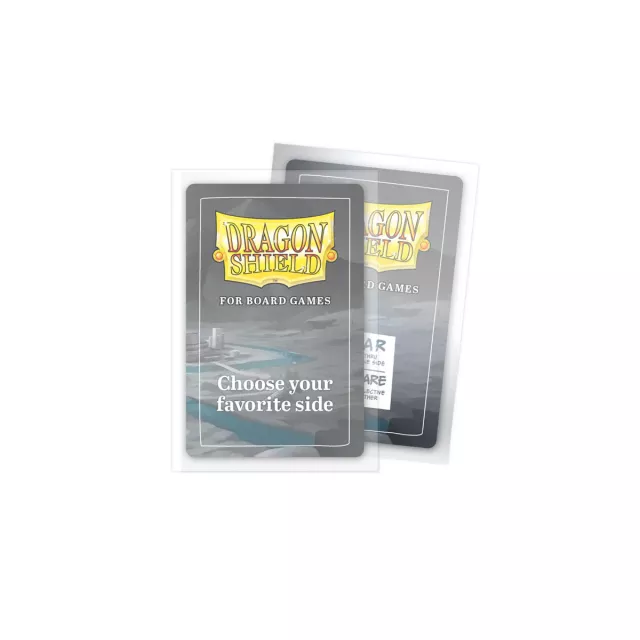 Obaly na karty Dragon Shield - Board Game Sleeves American Mini Clear/Non-Glare (100 ks) dupl