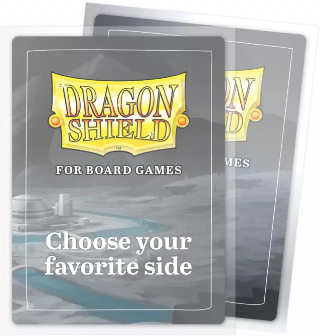 Obaly na karty Dragon Shield - Board Game Sleeves Common Standard Clear/Non-Glare (100 ks)