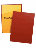 Ochranné obaly na karty Dragon Shield - Asgaardian Sleeve: Fiery Red Standard (104 ks)
