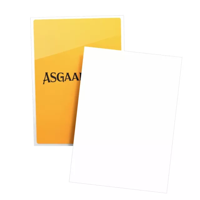 Ochranné obaly na karty Dragon Shield - Asgaardian Sleeve: Plain White Standard (104 ks)