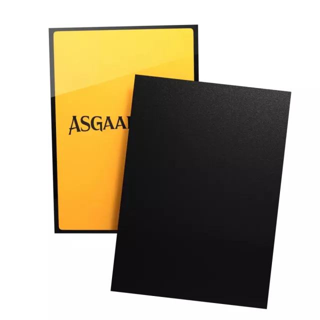 Ochranné obaly na karty Dragon Shield - Asgaardian Sleeve: Pure Black Standard (104 ks)