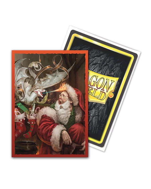 Ochranné obaly na karty Dragon Shield - Brushed Art Christmas 2021 (100 ks)