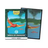 Ochranné obaly na karty Dragon Shield - Brushed Art Retro Series Birds of Paradise (100 ks) - Magic The Gathering