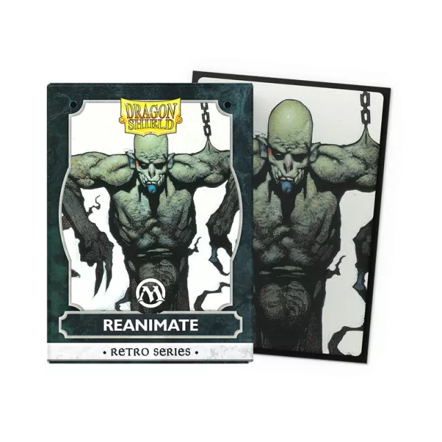 Ochranné obaly na karty Dragon Shield - Brushed Art Retro Series Reanimate (100 ks) - Magic The Gathering