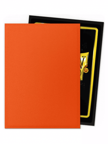 Ochranné obaly na karty Dragon Shield - Matte Dual Sleeves Ember (100 ks)
