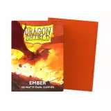 Ochranné obaly na karty Dragon Shield - Matte Dual Sleeves Ember (100 ks)