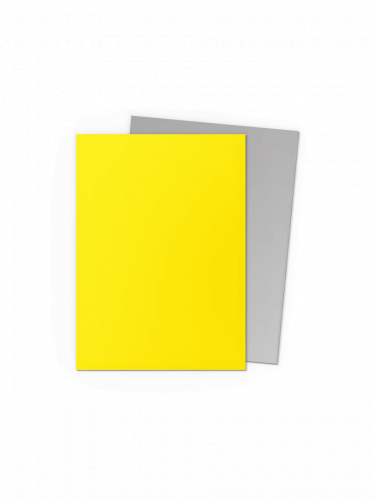 Ochranné obaly na karty Dragon Shield - Matte Dual Sleeves Yellow & Silver (100 ks)