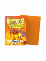 Ochranné obaly na karty Dragon Shield - Standard Sleeves Matte Orange (100 ks)