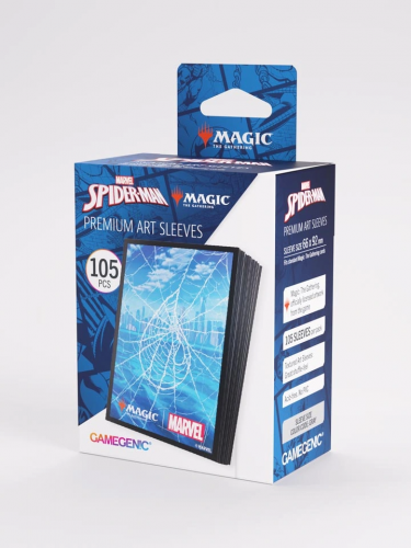 Ochranné obaly na karty Gamegenic - MTG x Marvel's Spider-Man: Premium Art Sleeves Spider-Man Island (105 ks)