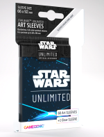 Ochranné obaly na karty Gamegenic - Star Wars: Unlimited Art Sleeves Space Blue (61 ks)
