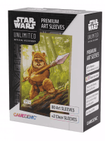 Ochranné obaly na karty Gamegenic - Star Wars: Unlimited Art Sleeves: Wicket (80 ks)