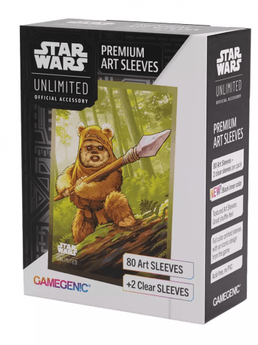 Ochranné obaly na karty Gamegenic - Star Wars: Unlimited Art Sleeves: Wicket (80 ks)