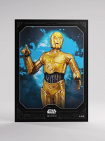 Ochranné obaly na karty Gamegenic - Star Wars: Unlimited: Premium Art Sleeves C-3PO (60 ks)