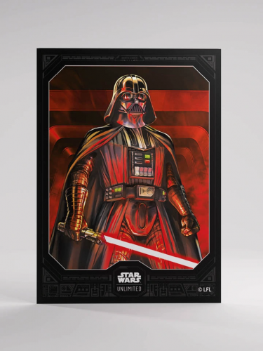 Ochranné obaly na karty Gamegenic - Star Wars: Unlimited: Premium Art Sleeves Darth Vader Unstoppable (60 ks)