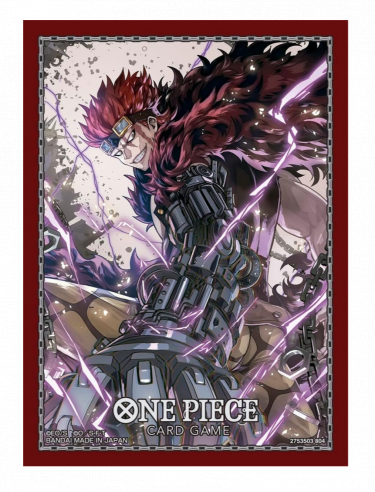 Ochranné obaly na karty One Piece - Eustass Kid Official Card Sleeves (70 ks)