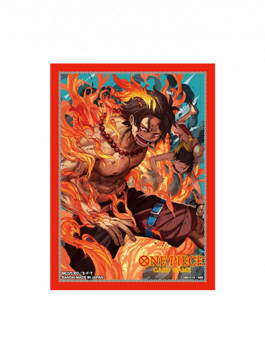 Ochranné obaly na karty One Piece - Portgas D. Ace Official Card Sleeves (70 ks)