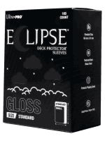 Ochranné obaly na karty Ultra Pro - Eclipse Deck Protector - Jet Black (105 ks)