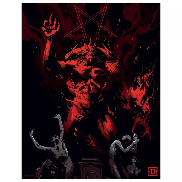 Litografia Diablo - Premium Art Set (5 ks) - Plagát