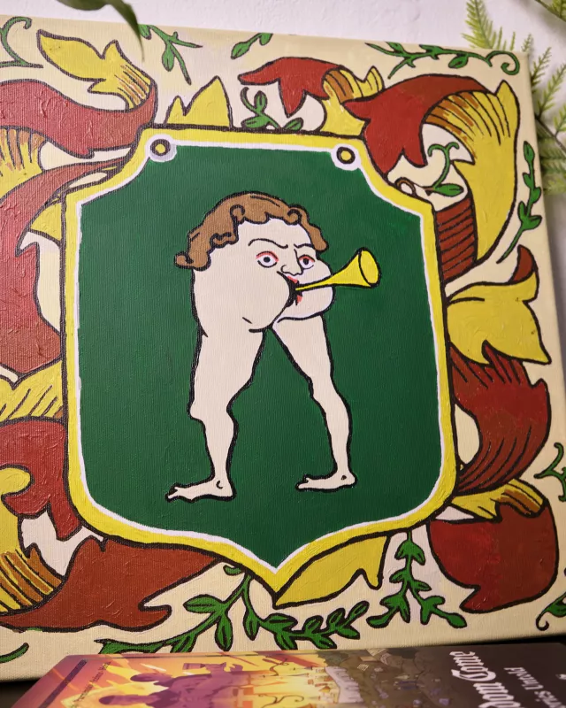 Maľovanie podľa čísel Kingdom Come: Deliverance II - Krčma Díra (obraz na plátne) - Plagát