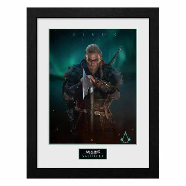 Zarámovaný plagát Assassins Creed: Valhalla - Eivor