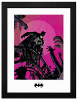 Zarámovaný plagát DC Comics - Batman Arkham