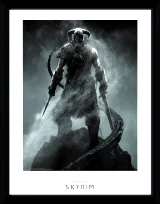 Zarámovaný plagát Skyrim - Dragonborn