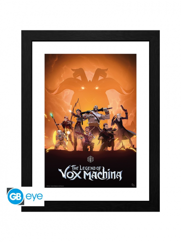 Zarámovaný plagát The Legend of Vox Machina - Team