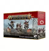 W-AOS: Ogor Mawtribes - Hunters with Sabrefangs (5 figúrok) - Warhammer
