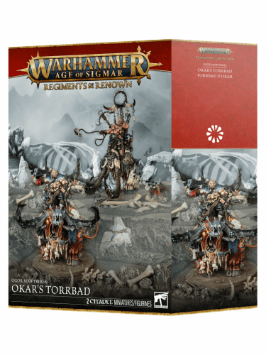 W-AOS: Ogor Mawtribes - Okar’s Torrbad (2 figúrky)