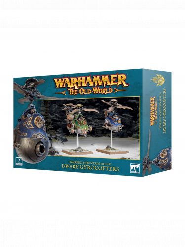 Warhammer The Old World - Dwarfen Mountain Holds - Dwarf Gyrocopters (2 figúrky)