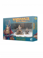 Warhammer The Old World - Dwarfen Mountain Holds - Dwarf Lords with Shieldbearers (2 figúrky)