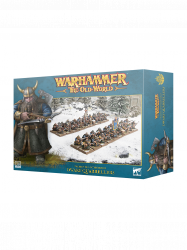 Warhammer The Old World - Dwarfen Mountain Holds - Dwarf Quarrelers (36 figúrok)