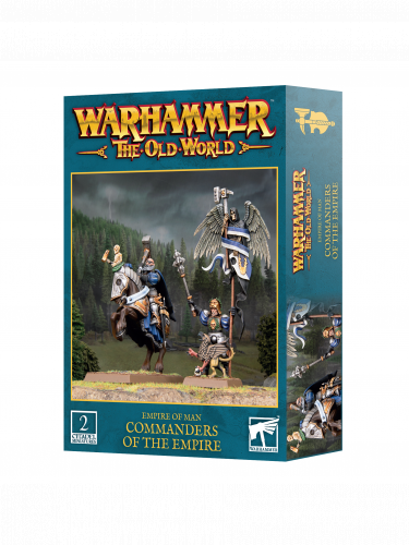 Warhammer The Old World - Empire of Man - Commanders Of The Empire (2 figúrky)